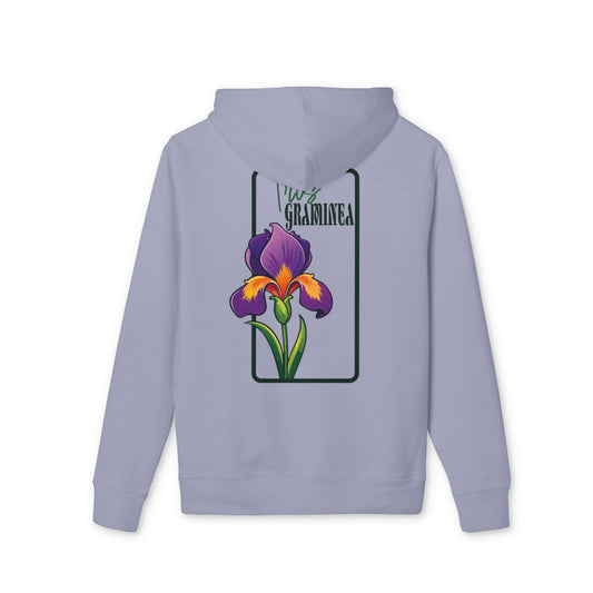 Floral Graphic Unisex Hoodie - Perfect for Spring Celebrations "Iris"