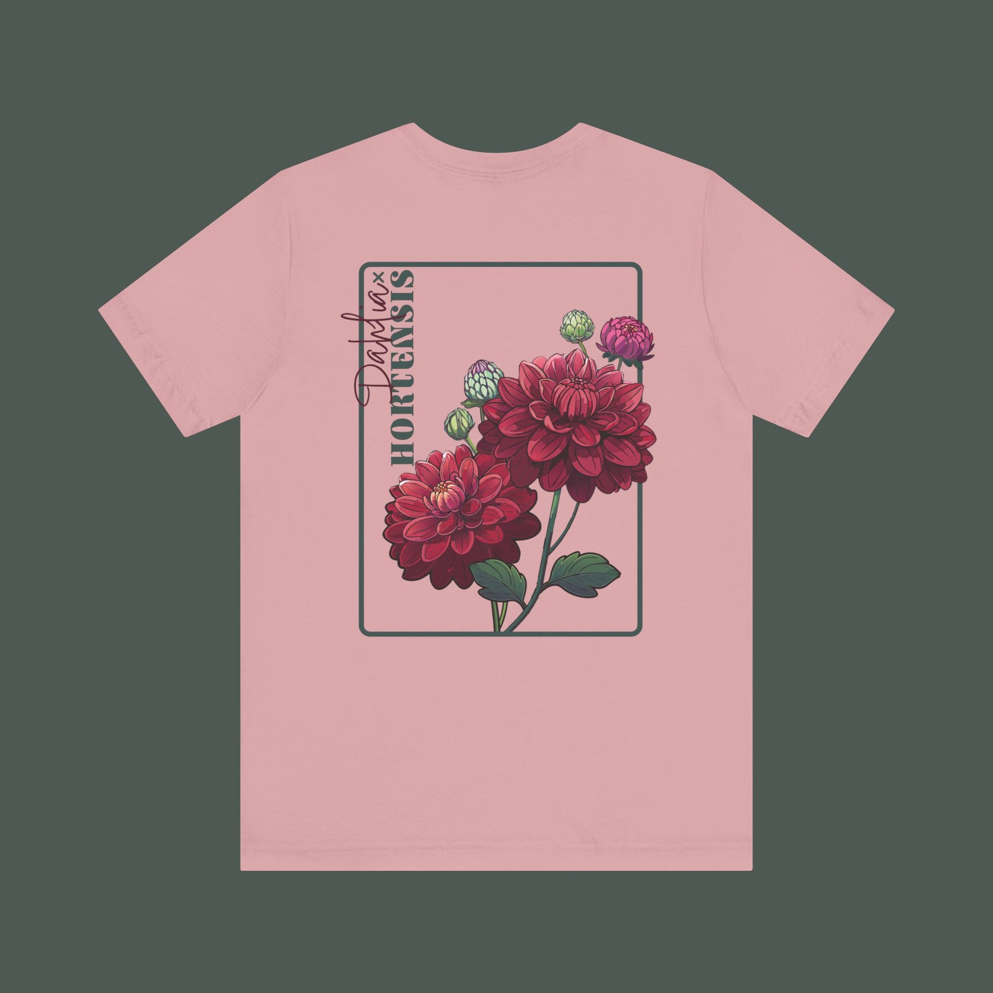 Floral Design T-Shirt for Nature Lovers, Botanical Tee, Gift for Gardeners, Spring Fashion, Cute Graphic Tee, Birthday Gift