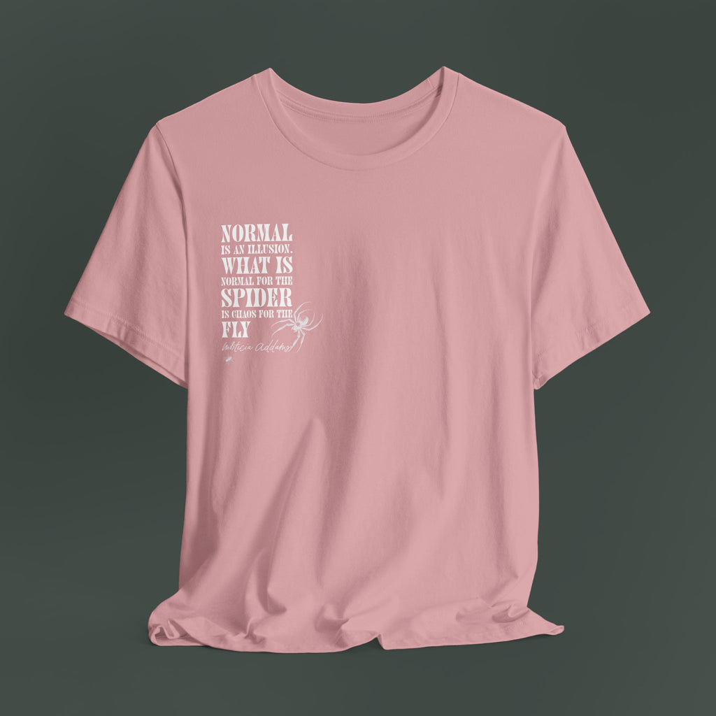 Spider Graphic Tee, Unique Unisex Shirt, Quirky Gift for Nature Lovers, Birthday and Halloween Apparel, Cool Casual Wear