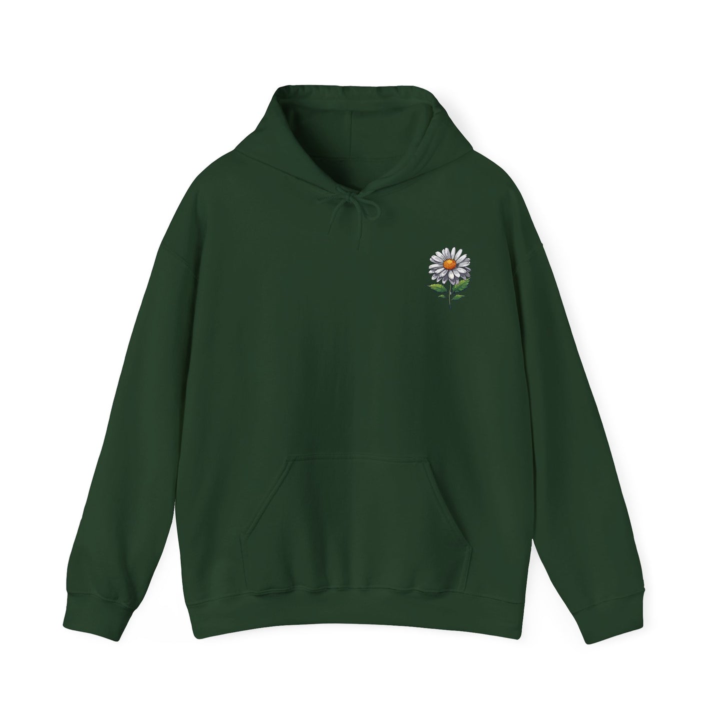 Daisy Floral Hoodie - Cozy Unisex Sweatshirt for Nature Lovers