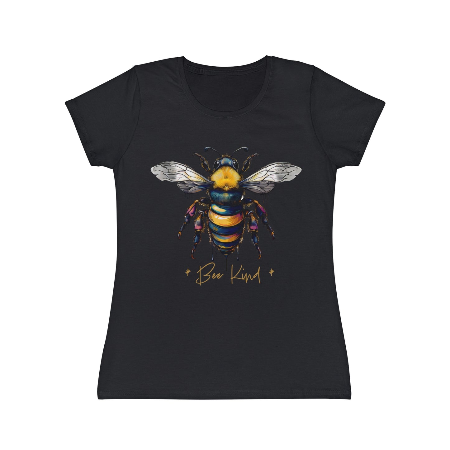 Bee Kind Iconic Women's T-Shirt - Positive Vibe Casual Tee