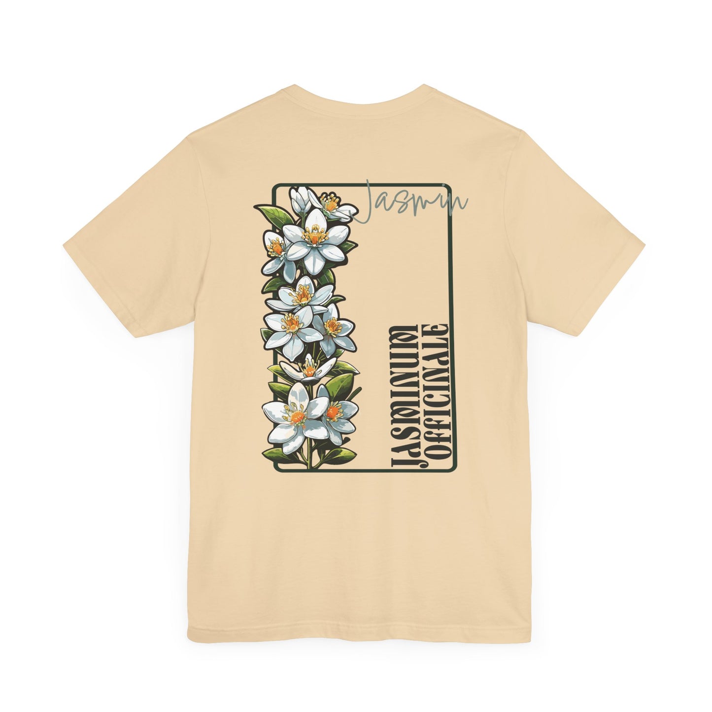 Floral Unisex Jersey Tee - 'La Spirituellement Officielle' Design