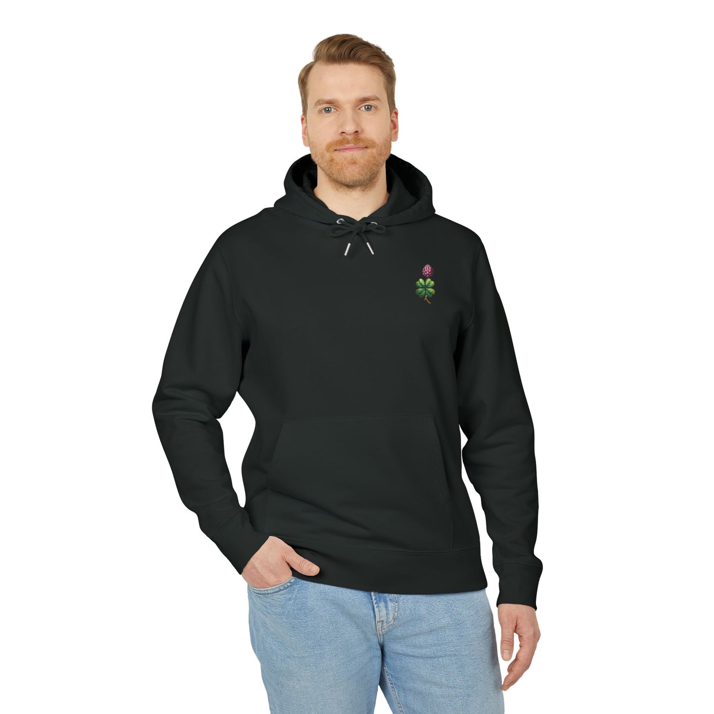 Floral Clover Design Hoodie for Nature Lovers "Clover"