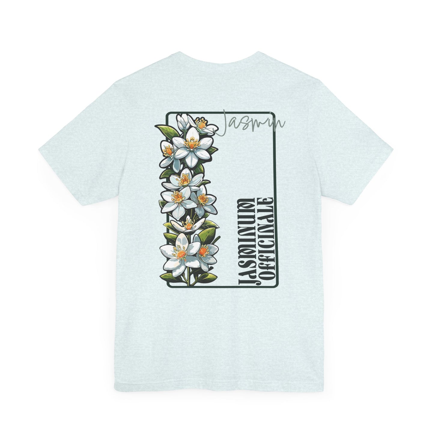 Floral Unisex Jersey Tee - 'La Spirituellement Officielle' Design