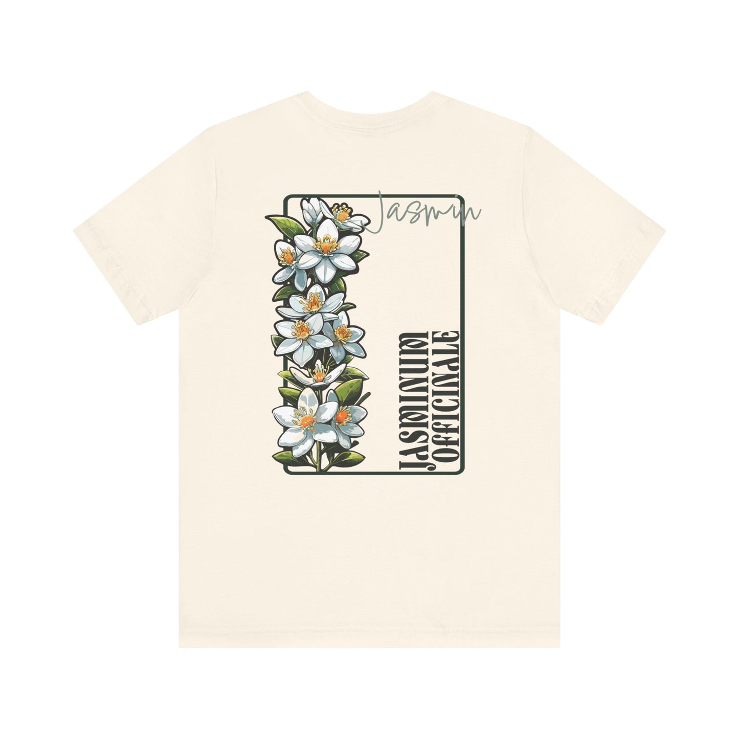 Floral Unisex Jersey Tee - 'La Spirituellement Officielle' Design
