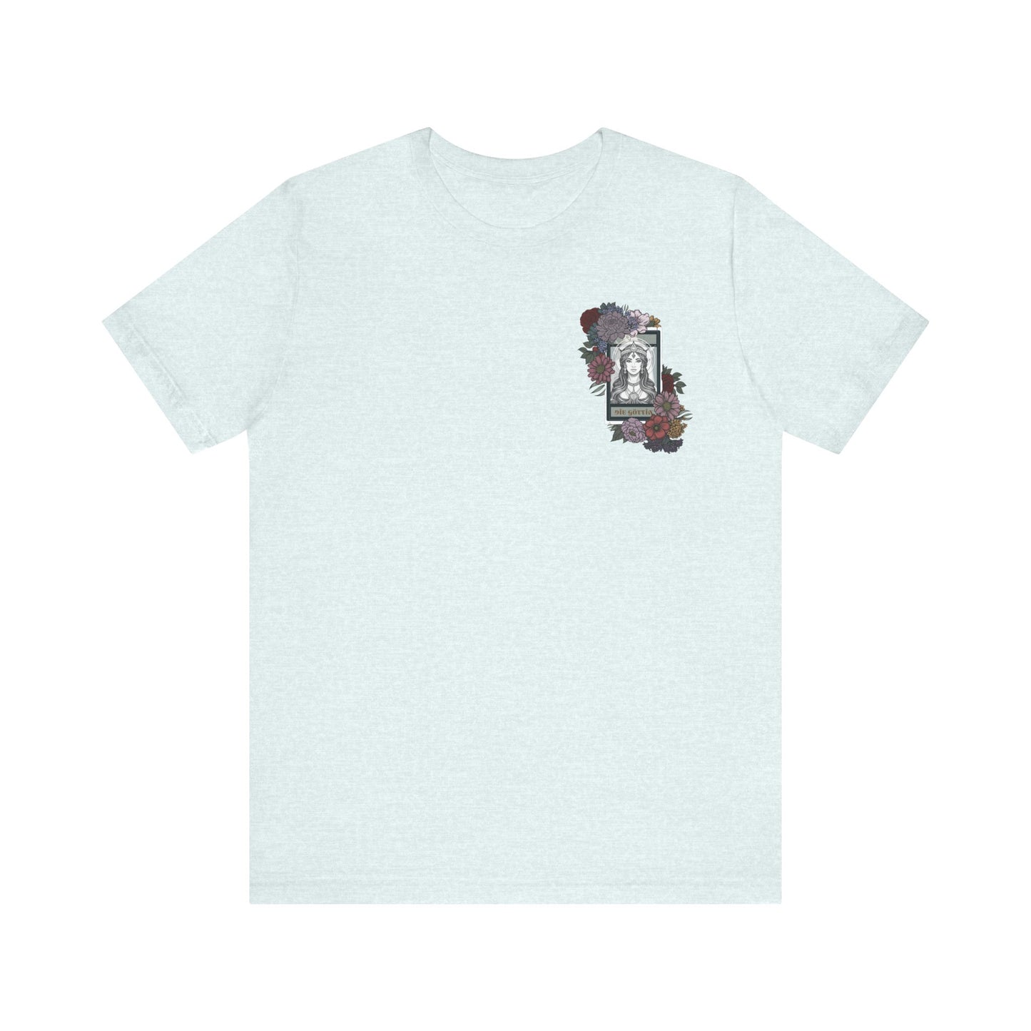 Floral Graphic Unisex T-Shirt - Feminine Art Tee for Everyday Wear