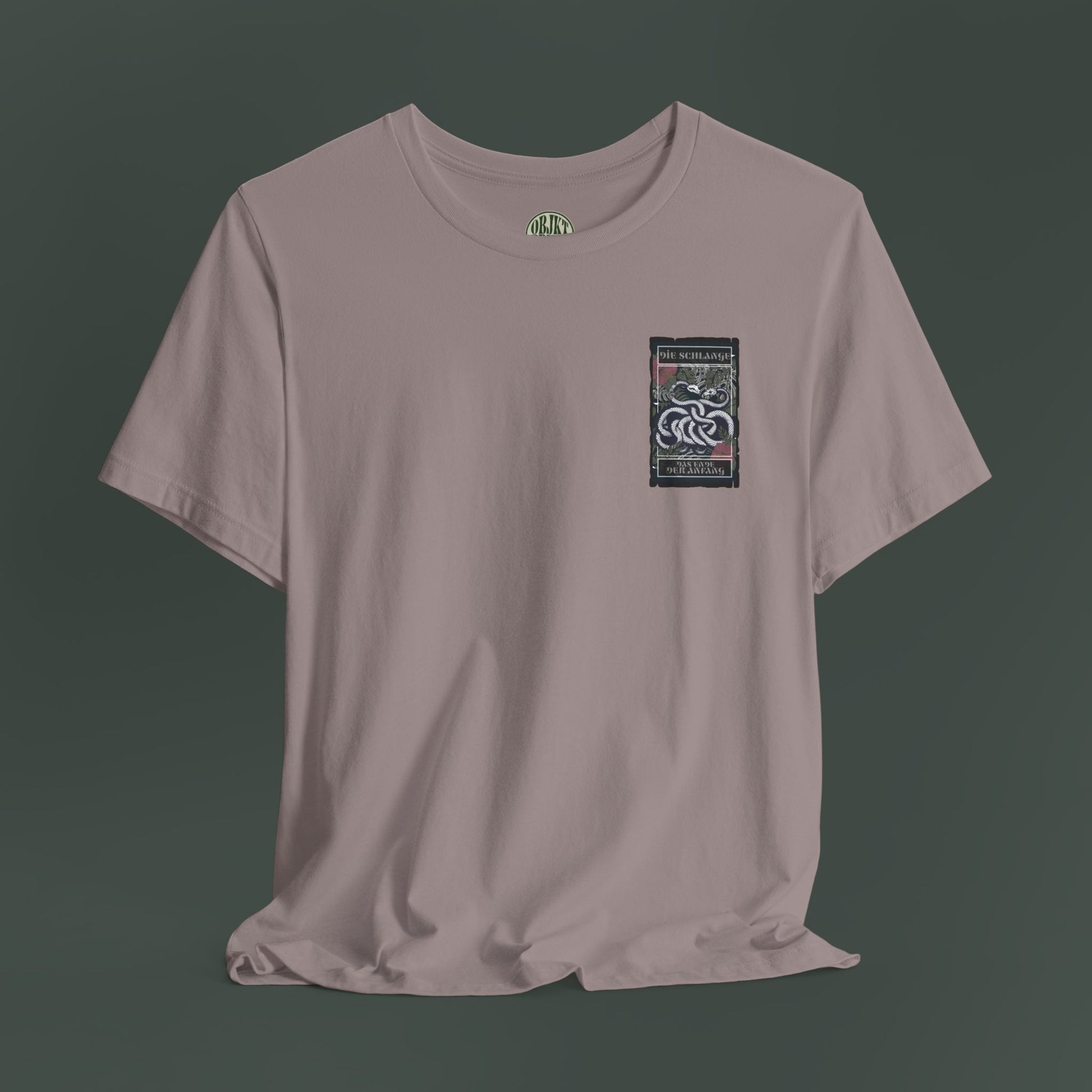 Unisex Graphic Tee, Artistic Snake Print T-Shirt, Cool Gift for Trendsetters, Casual Wear, Unique Fashion Style, Summer Essential