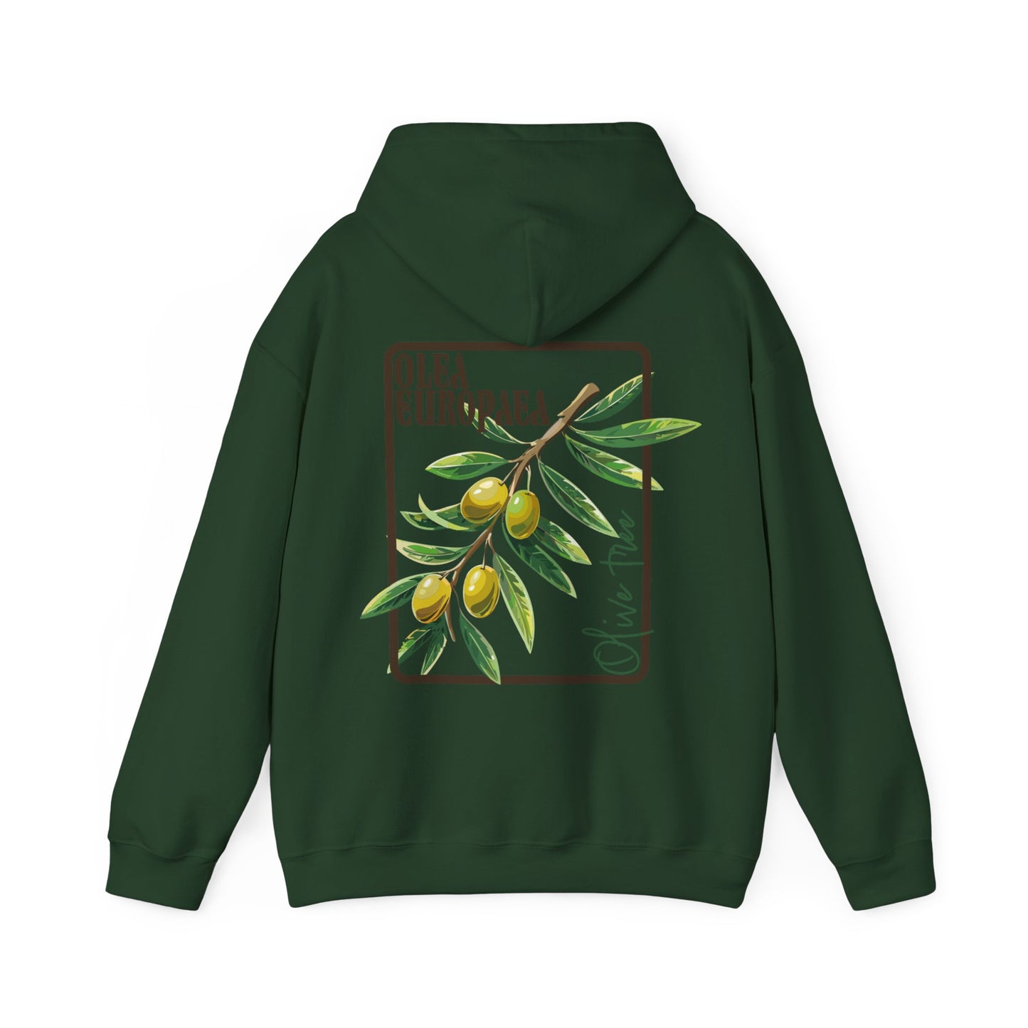 Olive Branch Graphic Hoodie - Unisex Heavy Blend™ Sweatshirt