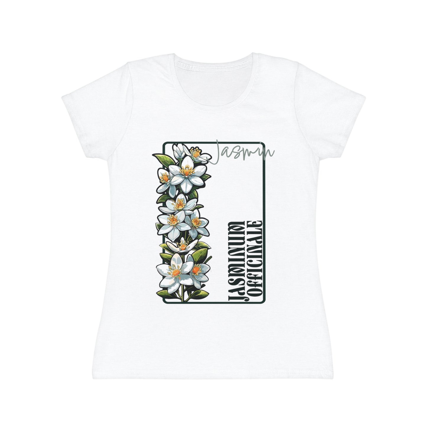 Floral Women's Iconic T-Shirt - Elegant Floral Design for Everyday Wear