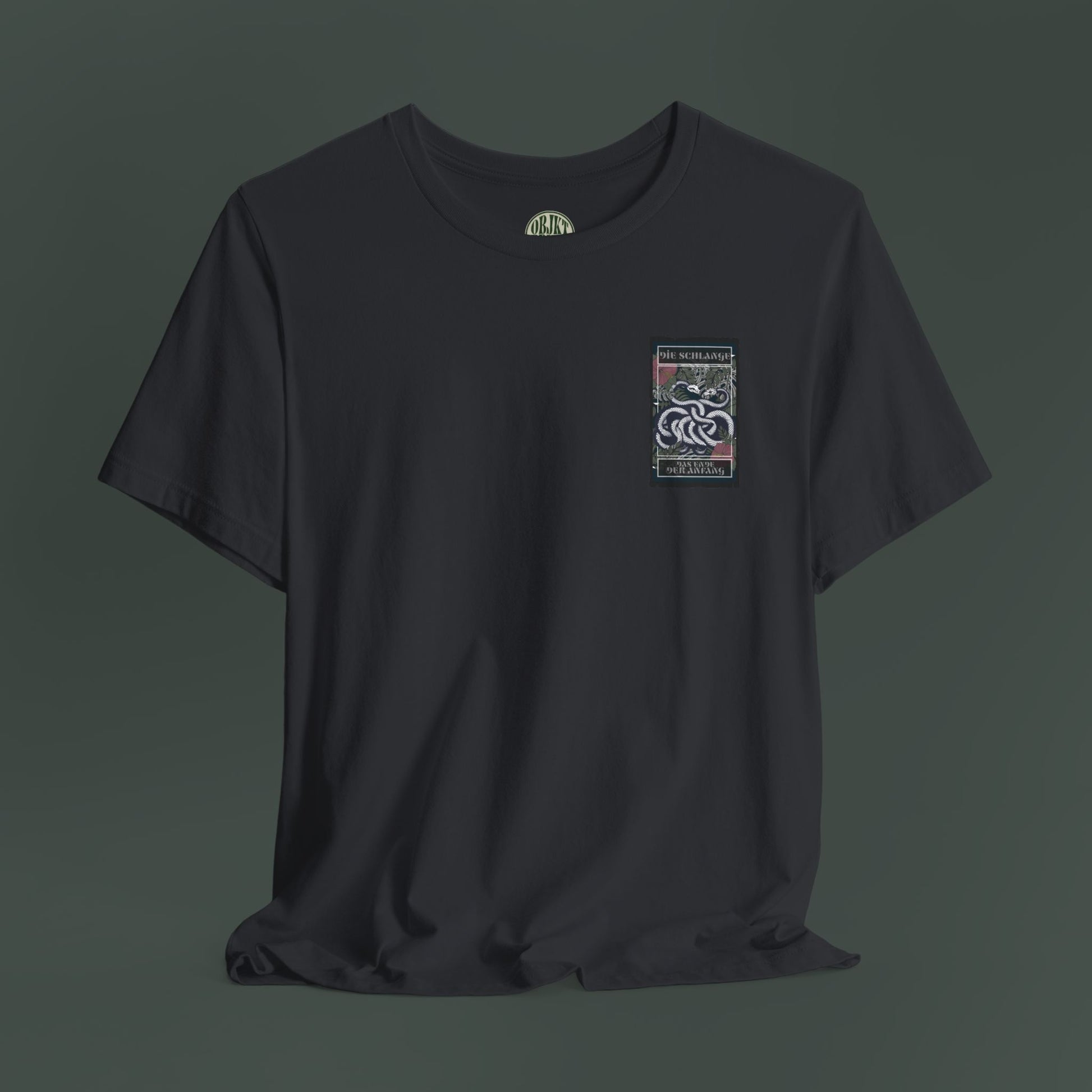 Unisex Graphic Tee, Artistic Snake Print T-Shirt, Cool Gift for Trendsetters, Casual Wear, Unique Fashion Style, Summer Essential