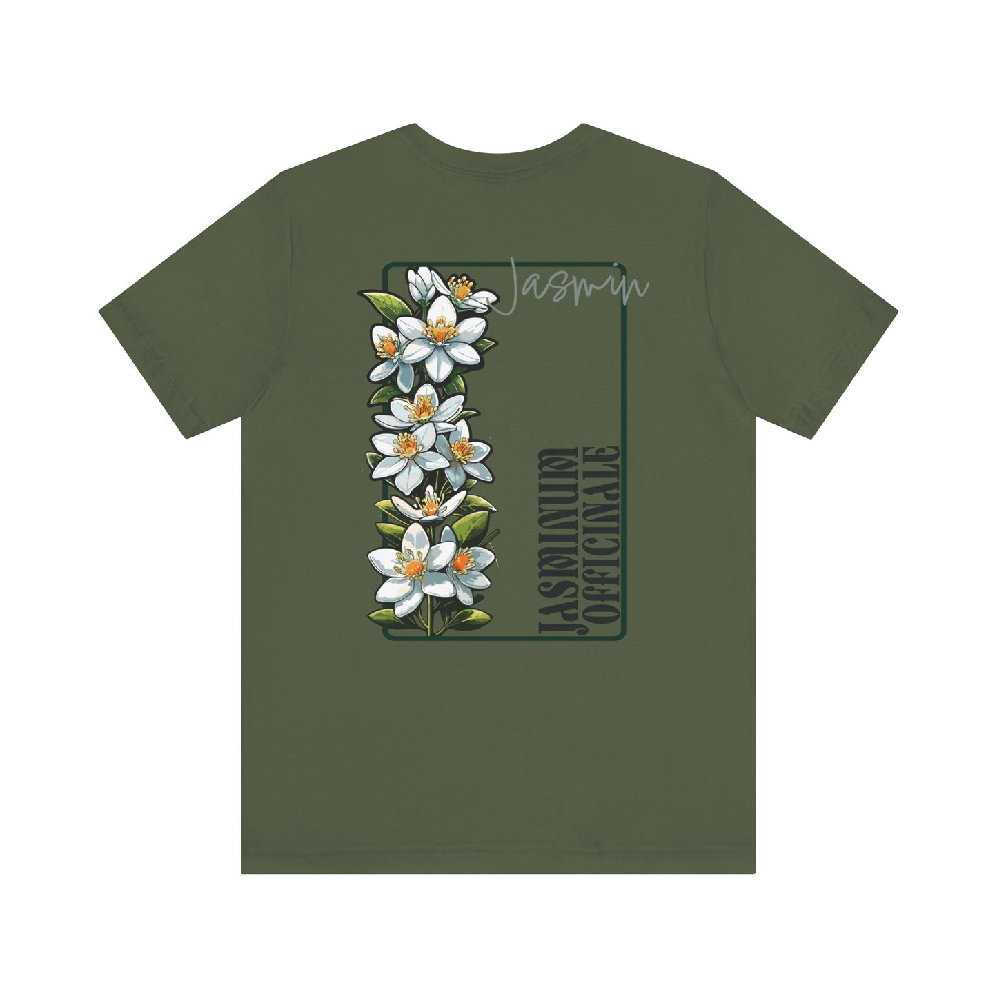 Floral Unisex Jersey Tee - 'La Spirituellement Officielle' Design