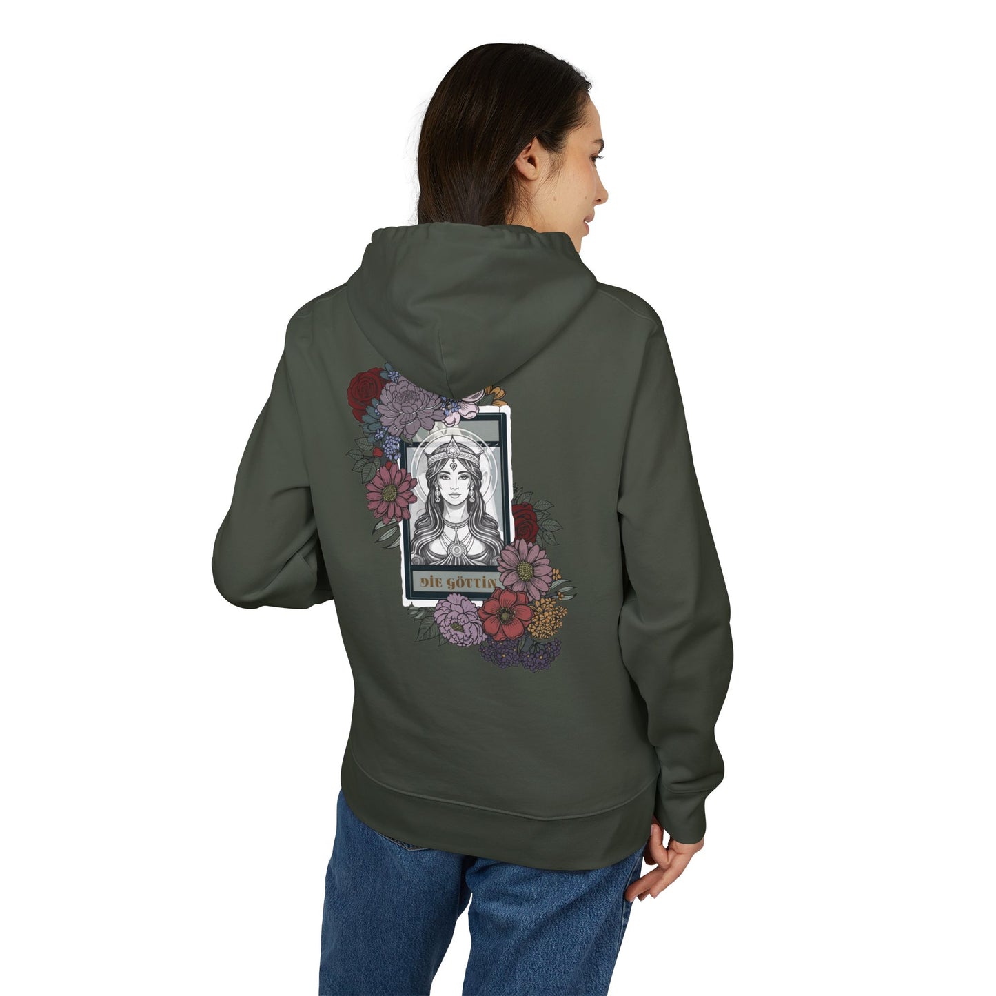 Mystical Floral Unisex Hoodie – Celebrate Your Unique Style