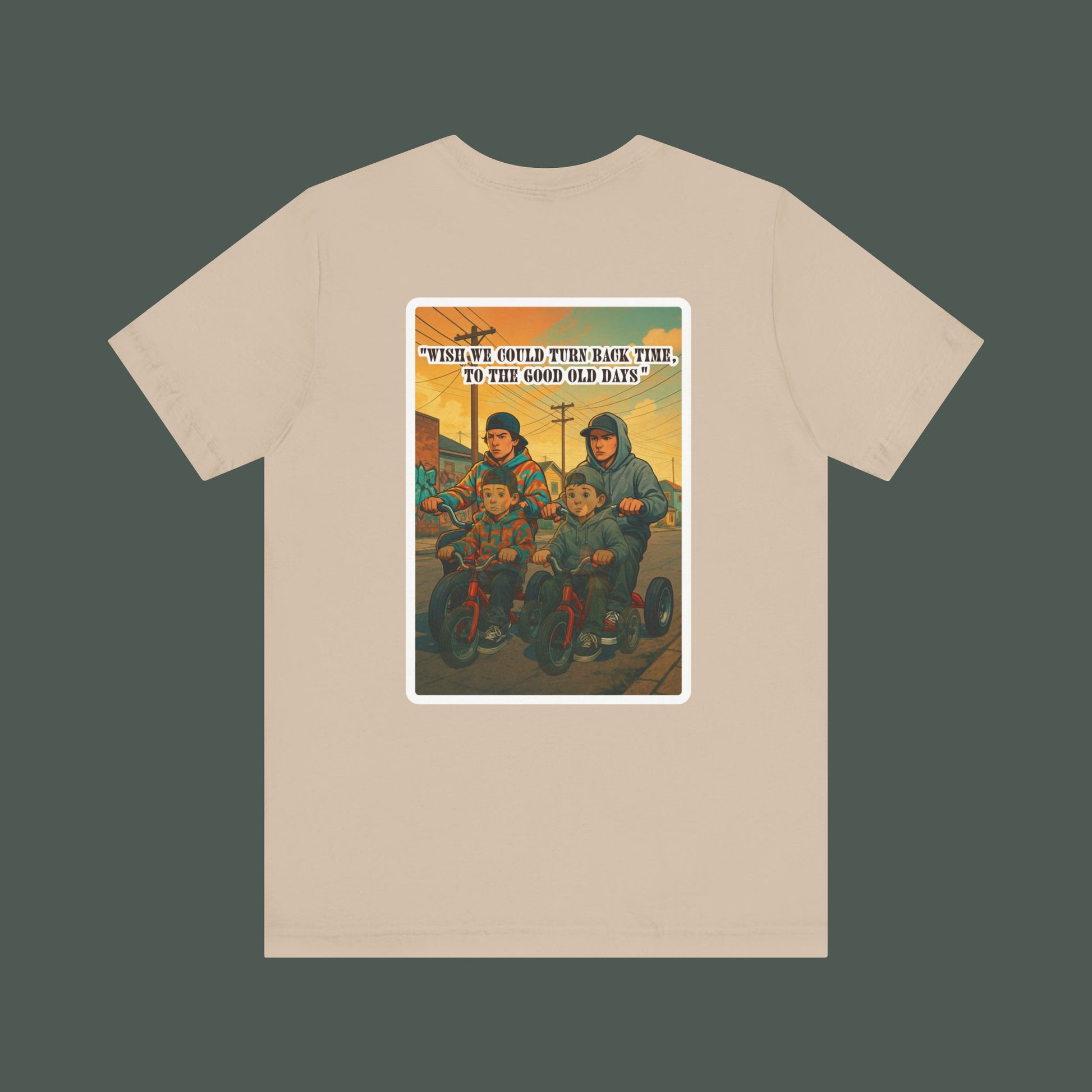 Vintage Style T-Shirt, Everyday Casual Wear