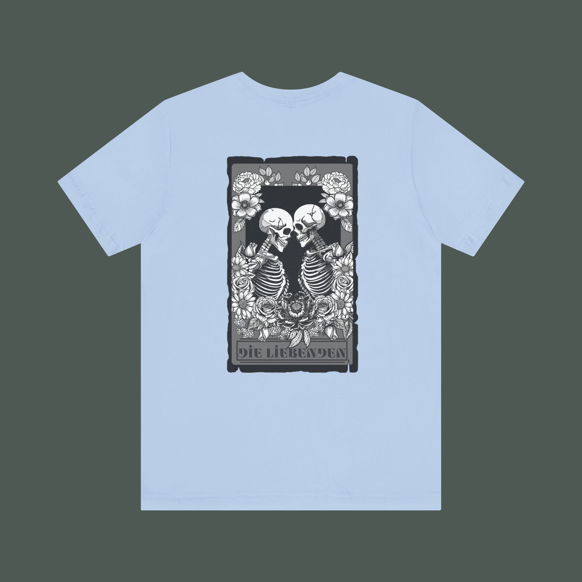 High-Quality Graphic Tee, Skeletons, Casual Wear, Halloween Shirt, Gift for Him/Her, Everyday Comfort