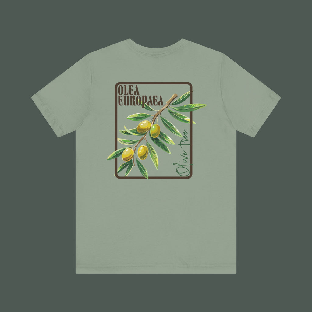 Olive Branch Graphic Tee - Nature Inspired Unisex Shirt, Summer Fashion, Gift for Gardening Lovers, Eco-Friendly Apparel, Casual Wear