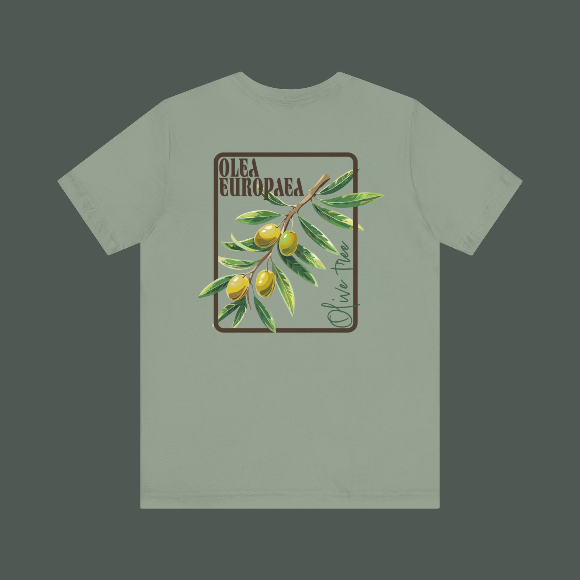 Olive Branch Graphic Tee - Nature Inspired Unisex Shirt, Summer Fashion, Gift for Gardening Lovers, Eco-Friendly Apparel, Casual Wear