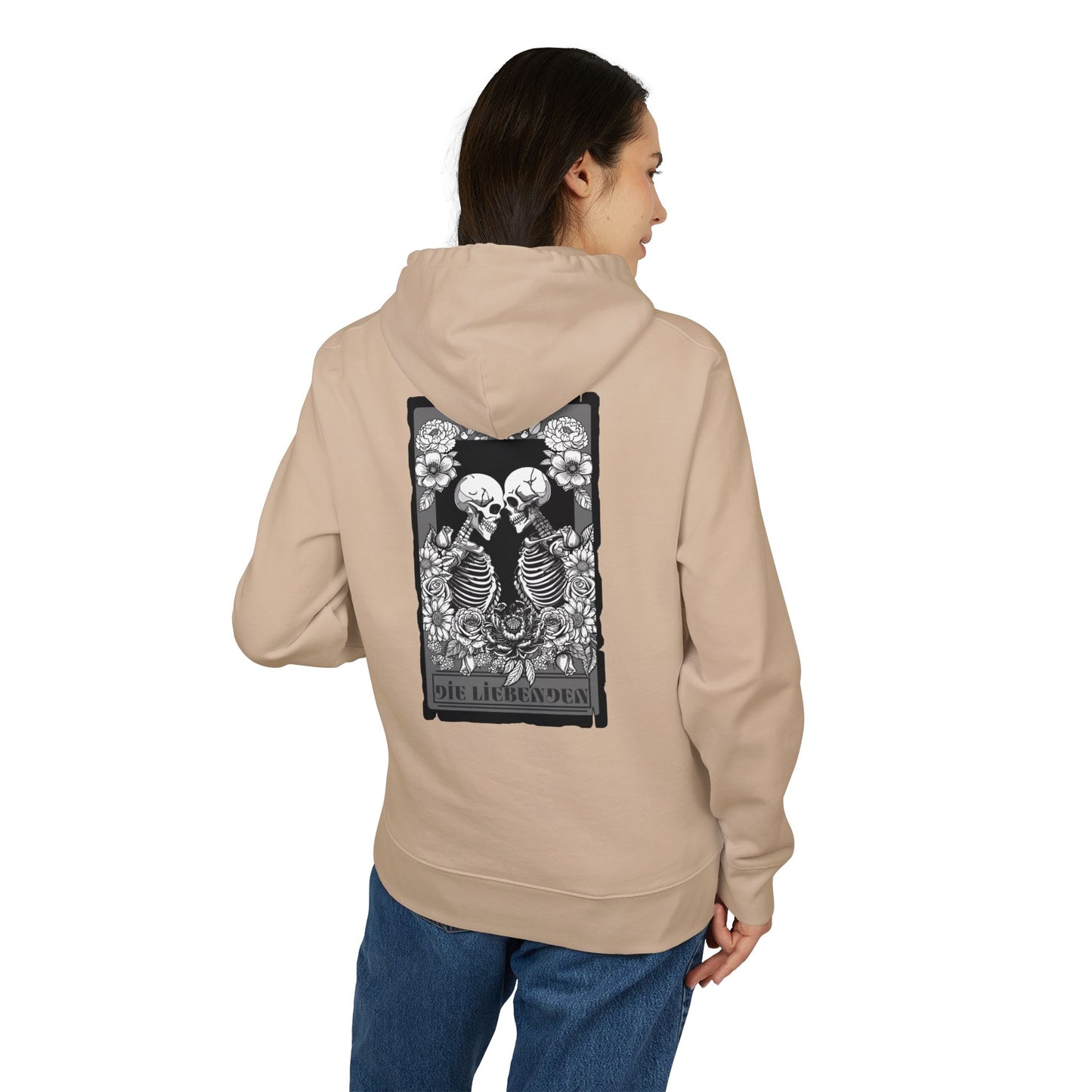 Unisex Skeleton Love Hoodie - Die Lieben Den - Stylish & Comfortable Streetwear