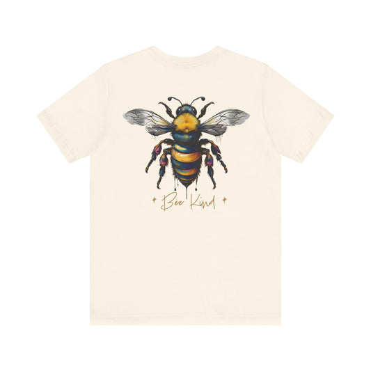 Bee Kind Unisex Jersey Short Sleeve Tee - Positive Vibes Apparel
