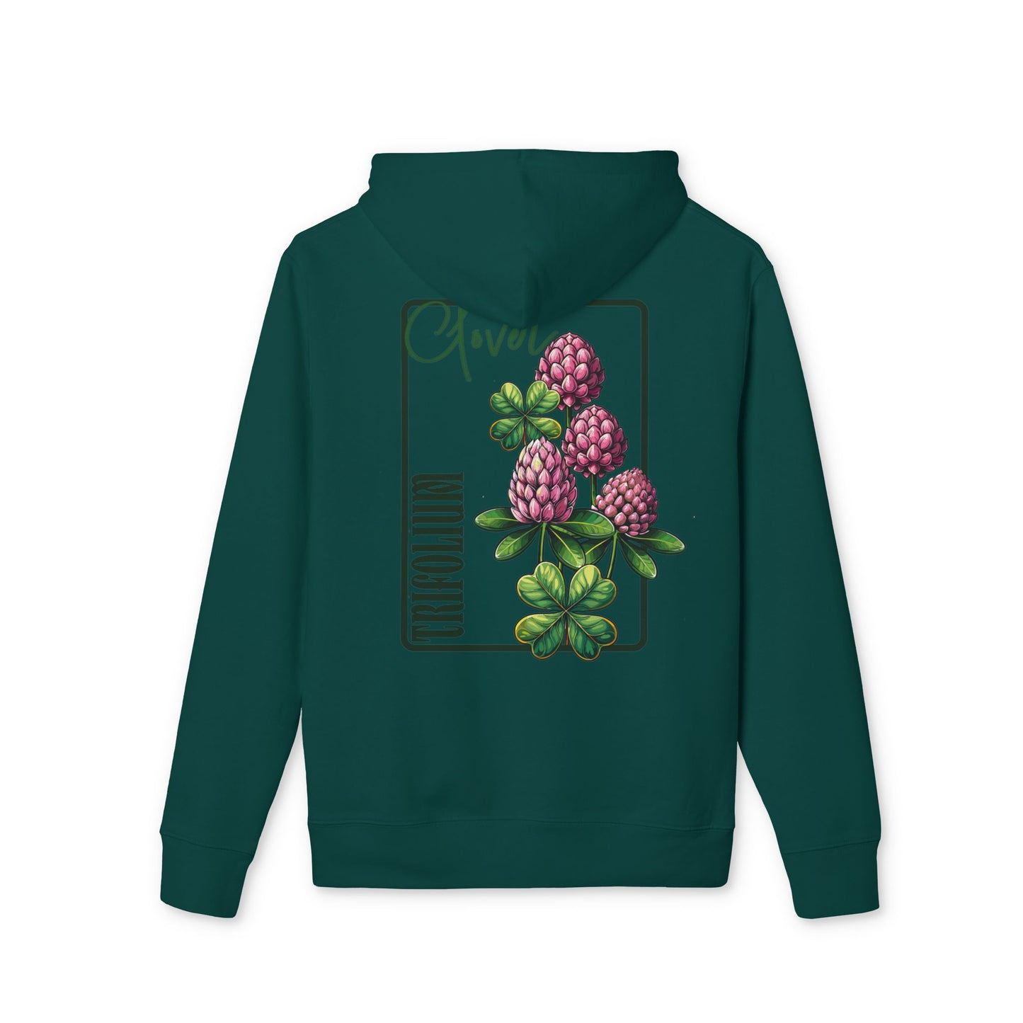 Floral Clover Design Hoodie for Nature Lovers "Clover"