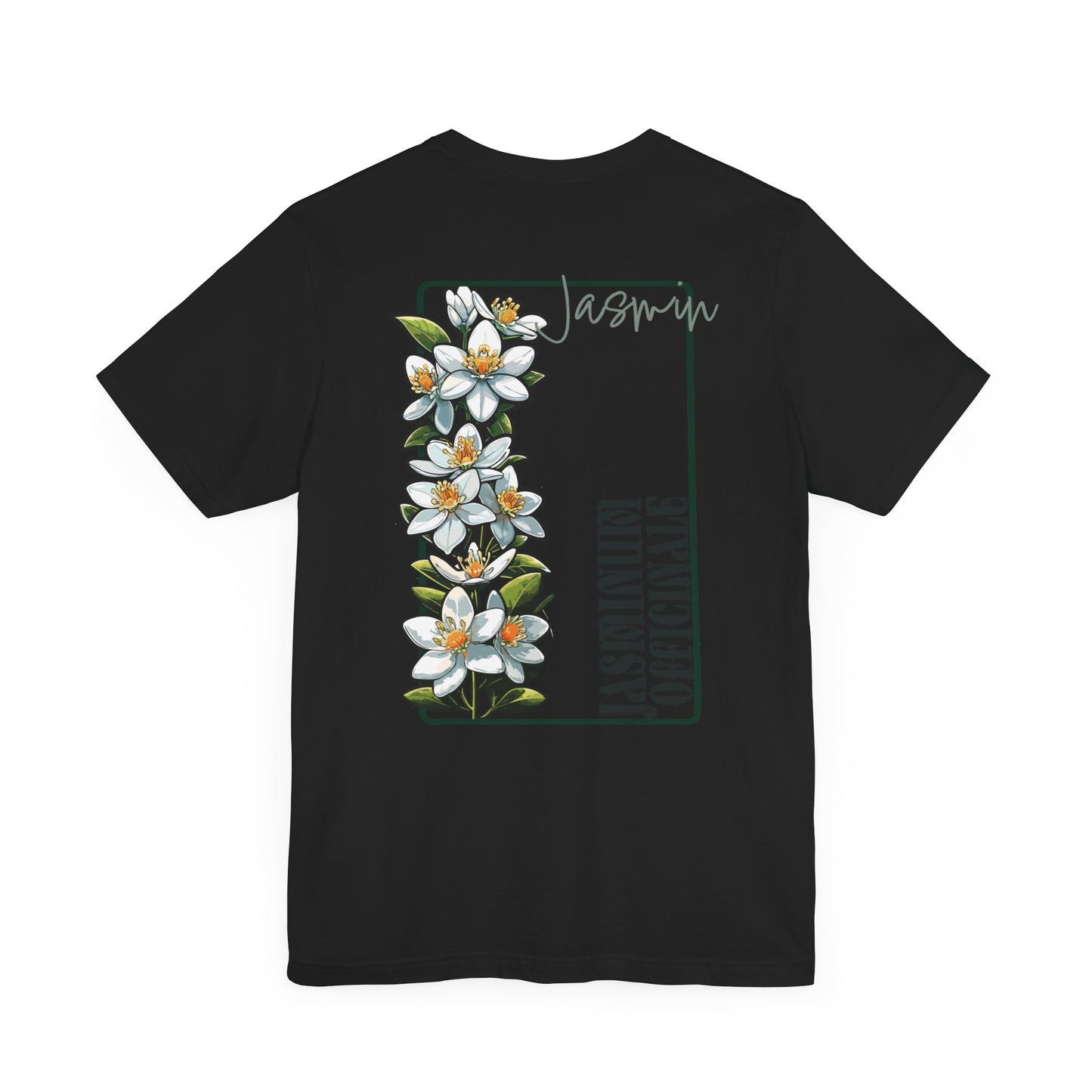 Floral Unisex Jersey Tee - 'La Spirituellement Officielle' Design