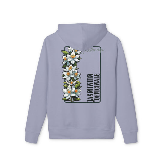 Floral Embroidered Unisex Hoodie - Stylish Comfort for Every Occasion "Jasmin"