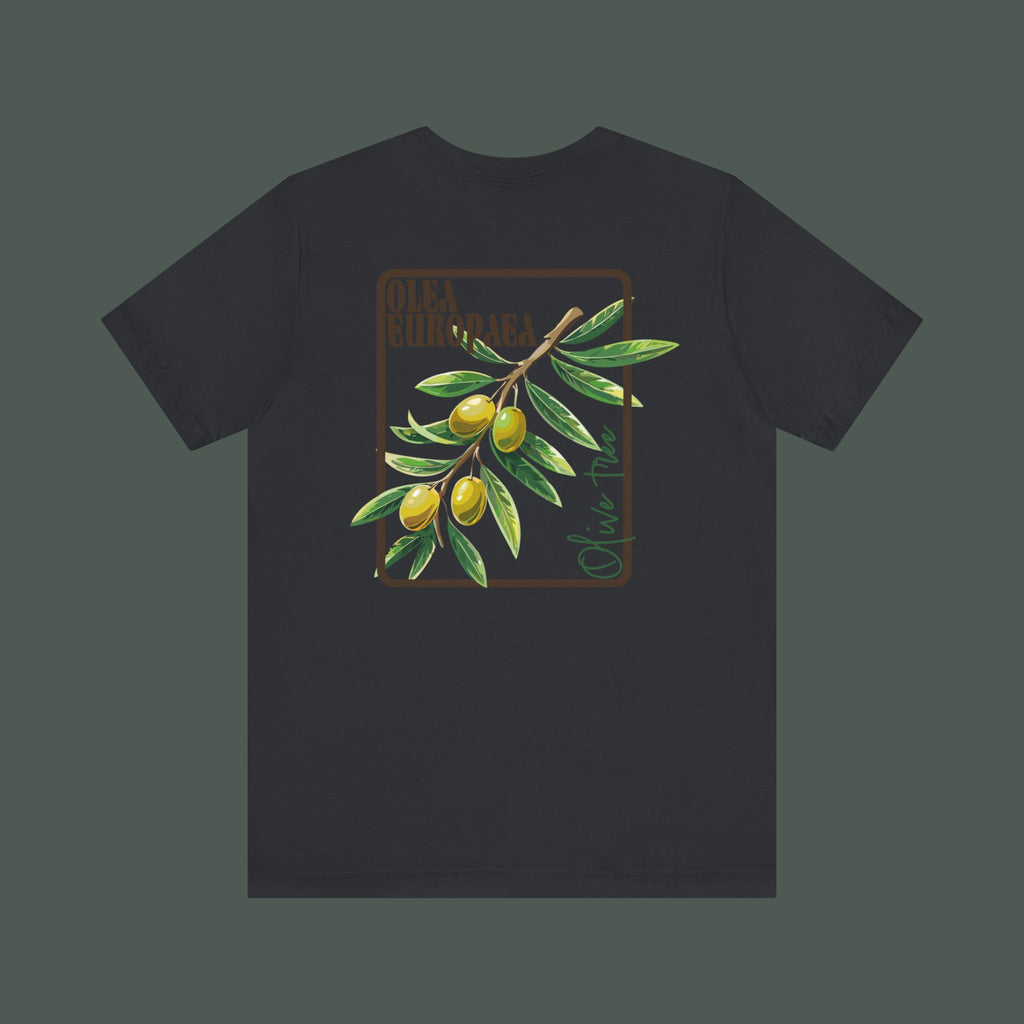 Olive Branch Graphic Tee - Nature Inspired Unisex Shirt, Summer Fashion, Gift for Gardening Lovers, Eco-Friendly Apparel, Casual Wear