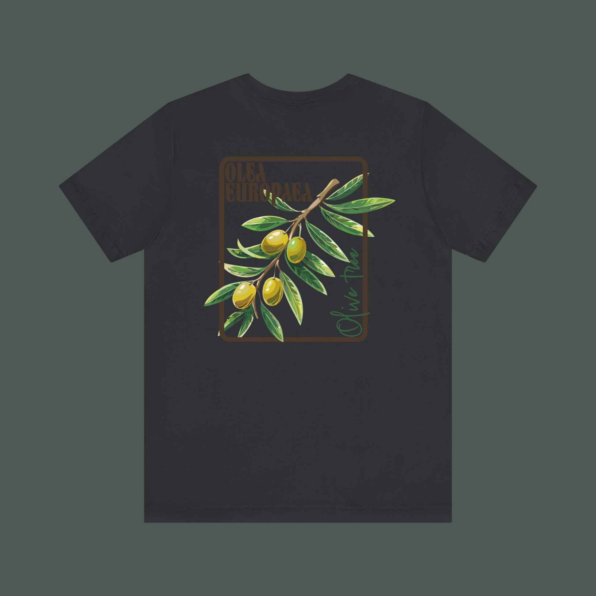 Olive Branch Graphic Tee - Nature Inspired Unisex Shirt, Summer Fashion, Gift for Gardening Lovers, Eco-Friendly Apparel, Casual Wear