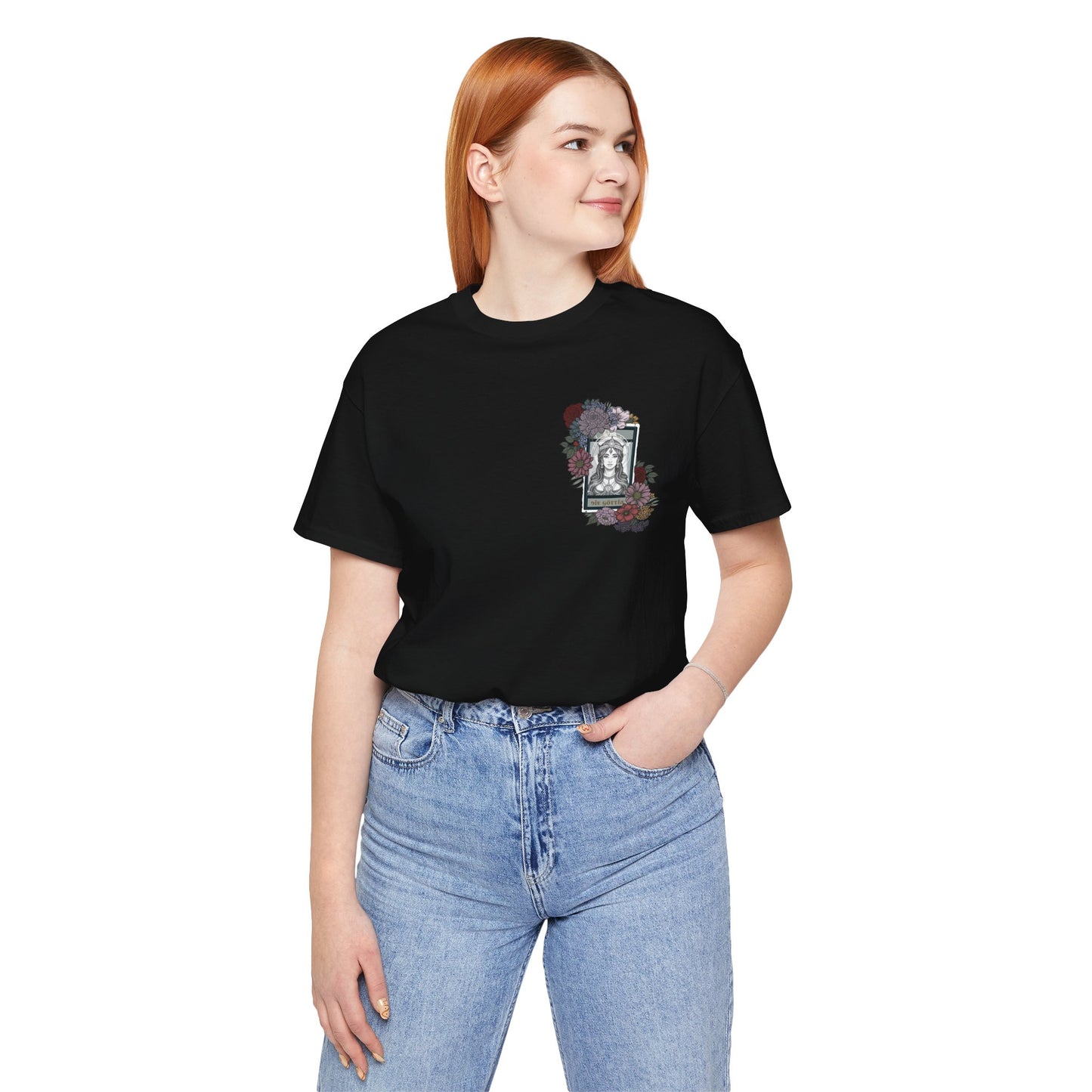 Floral Graphic Unisex T-Shirt - Feminine Art Tee for Everyday Wear