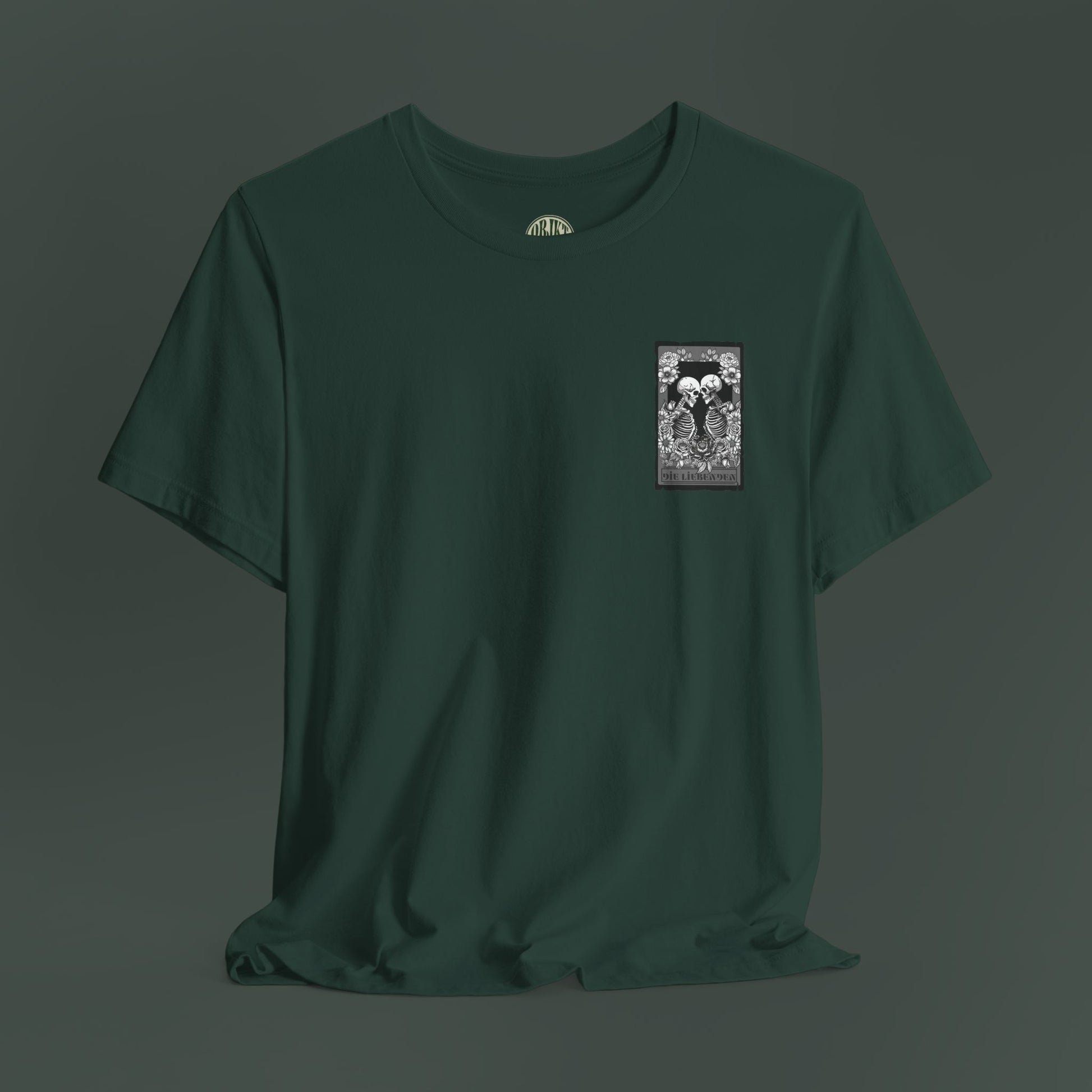 High-Quality Graphic Tee, Skeletons, Casual Wear, Halloween Shirt, Gift for Him/Her, Everyday Comfort