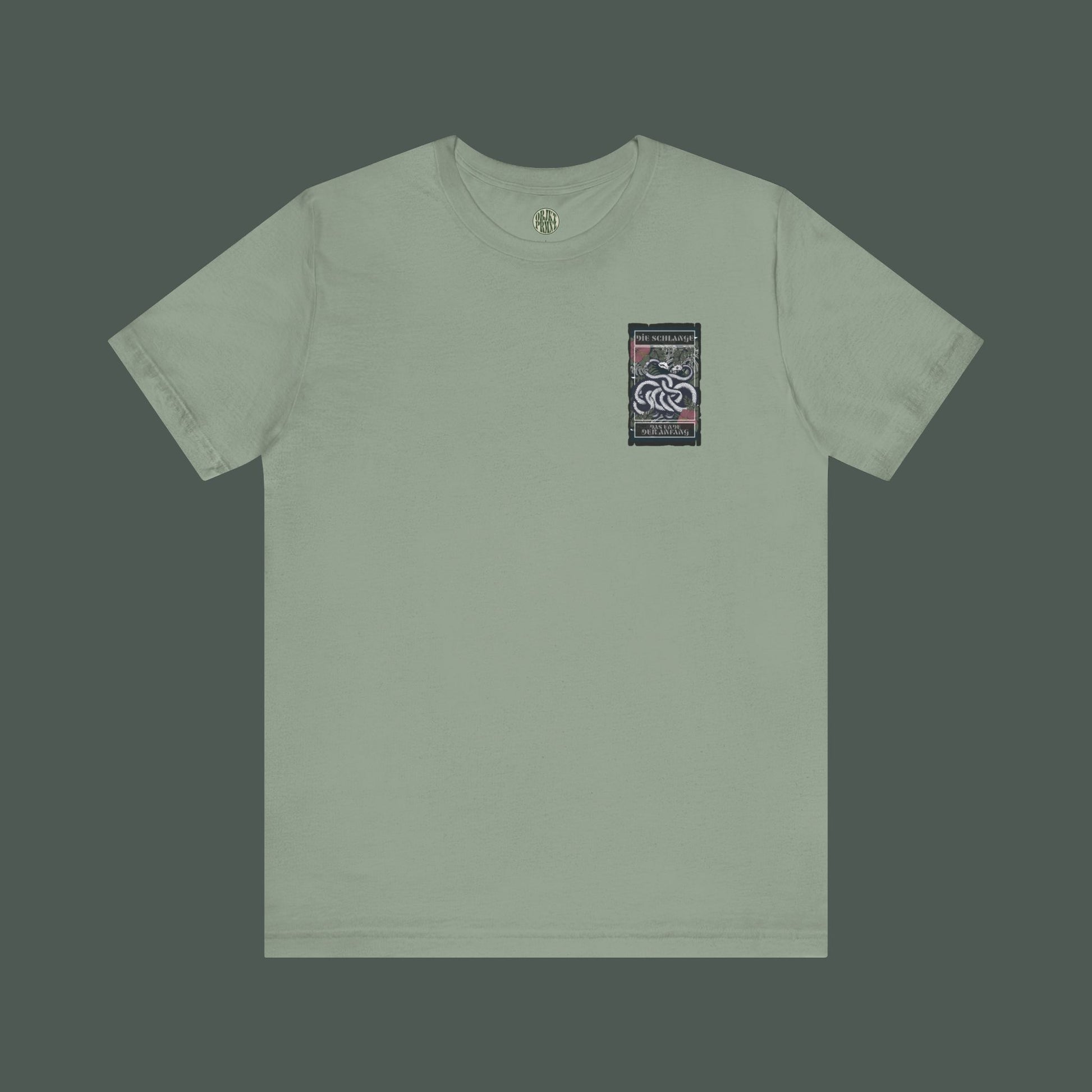 Unisex Graphic Tee, Artistic Snake Print T-Shirt, Cool Gift for Trendsetters, Casual Wear, Unique Fashion Style, Summer Essential