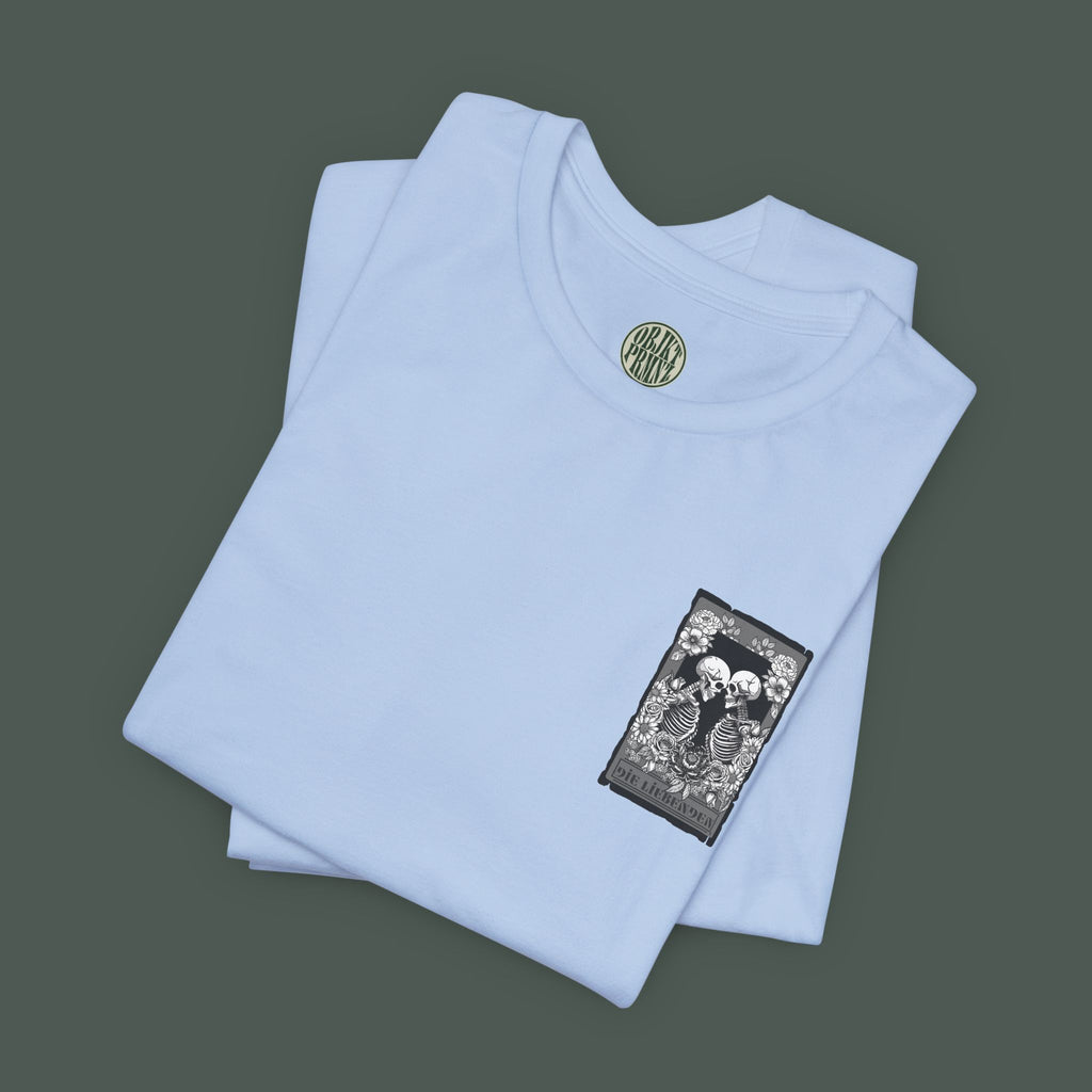 High-Quality Graphic Tee, Skeletons, Casual Wear, Halloween Shirt, Gift for Him/Her, Everyday Comfort