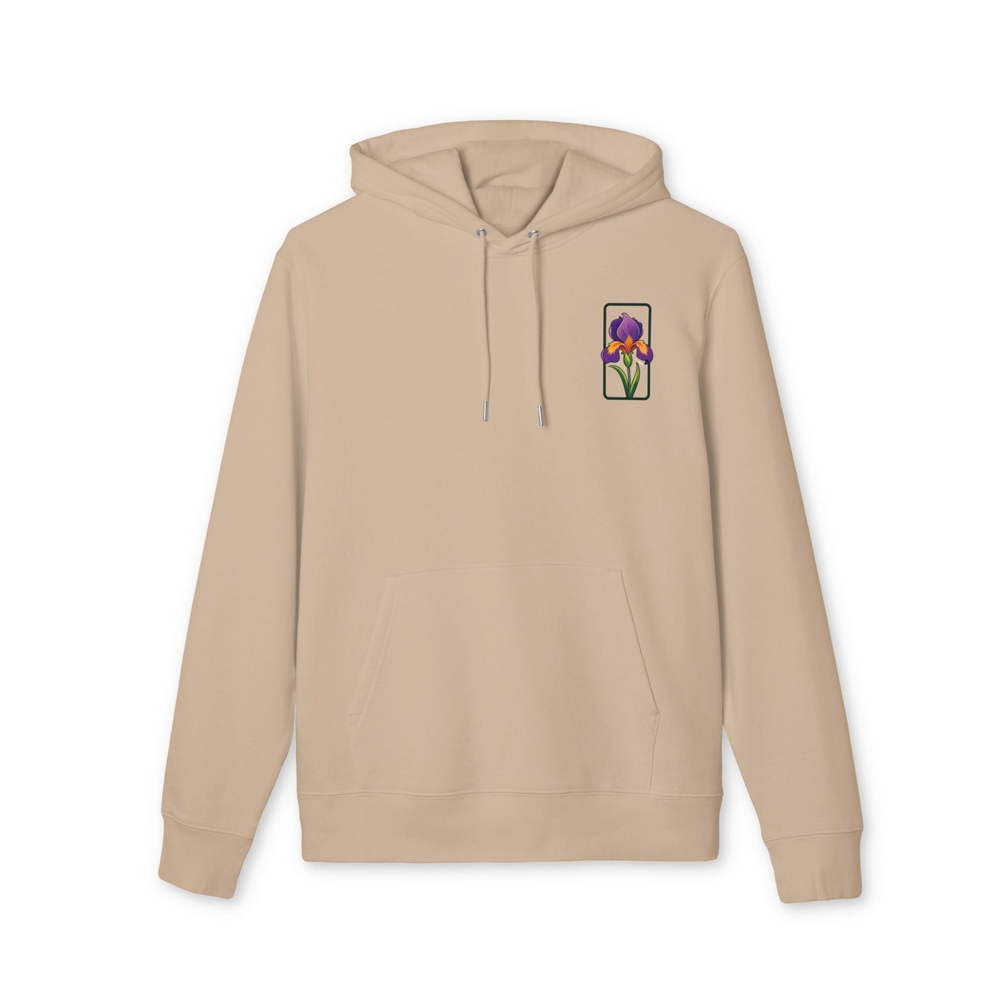 Floral Graphic Unisex Hoodie - Perfect for Spring Celebrations "Iris"