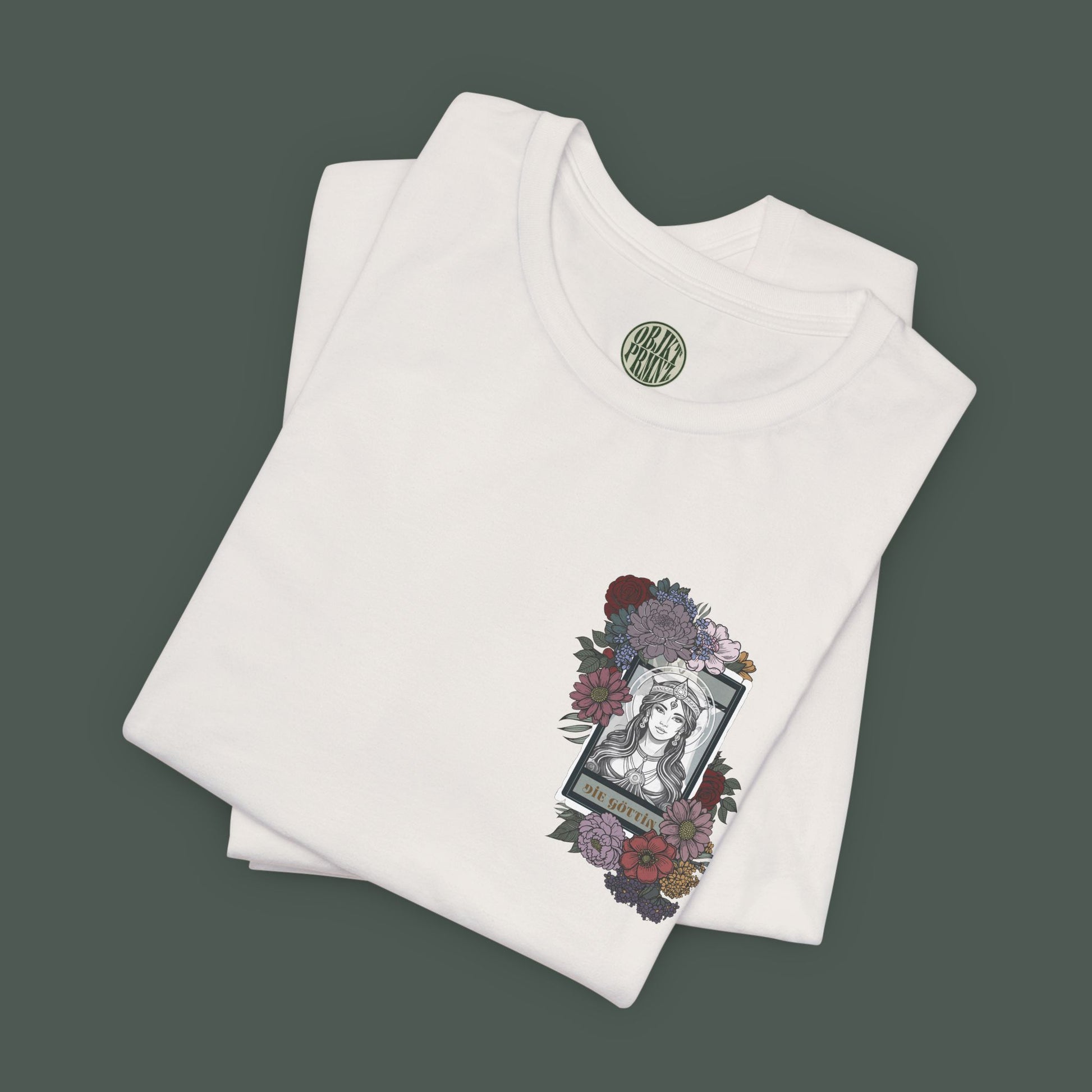Floral Illustration Tee, Unisex Graphic T-Shirt, Bohemian Style Shirt, Gift for Her, Summer Fashion, Eco-Friendly Cotton Tee