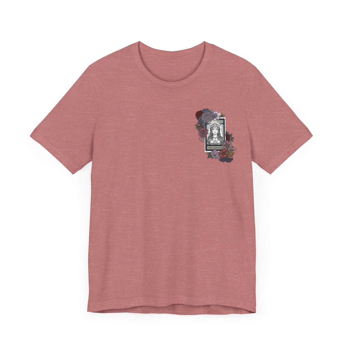 Floral Graphic Unisex T-Shirt - Feminine Art Tee for Everyday Wear