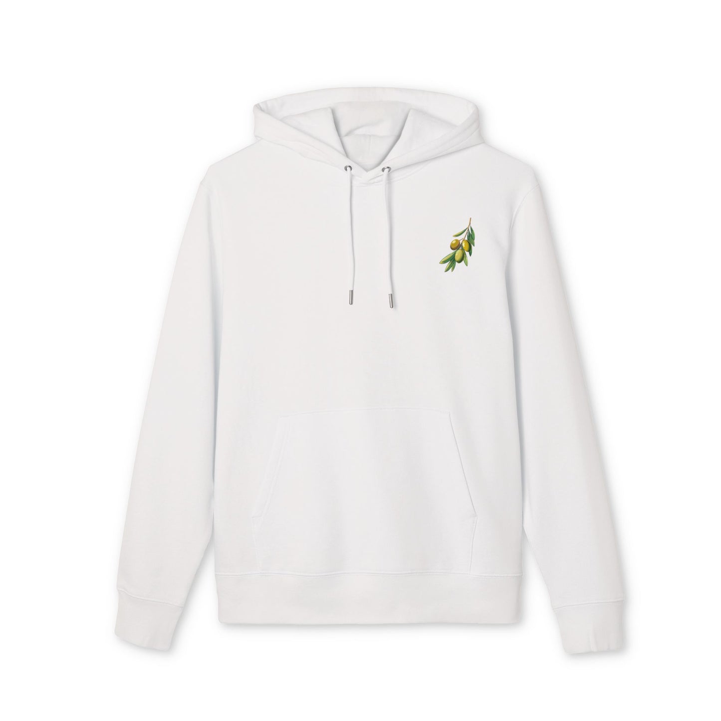 Olive Branch Unisex Hoodie - Cozy Nature-Inspired Apparel