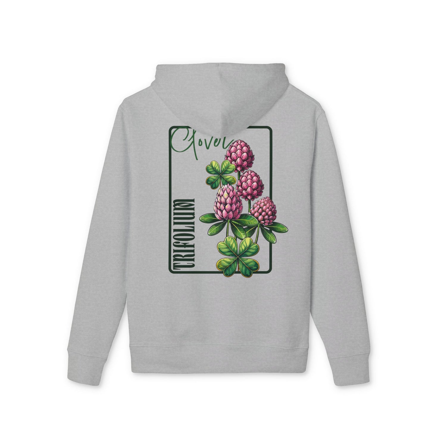 Floral Clover Design Hoodie for Nature Lovers "Clover"