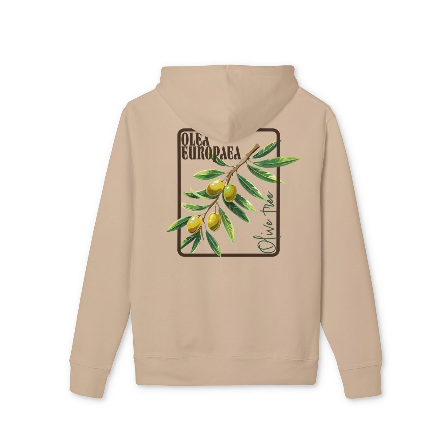 Olive Branch Unisex Hoodie - Cozy Nature-Inspired Apparel