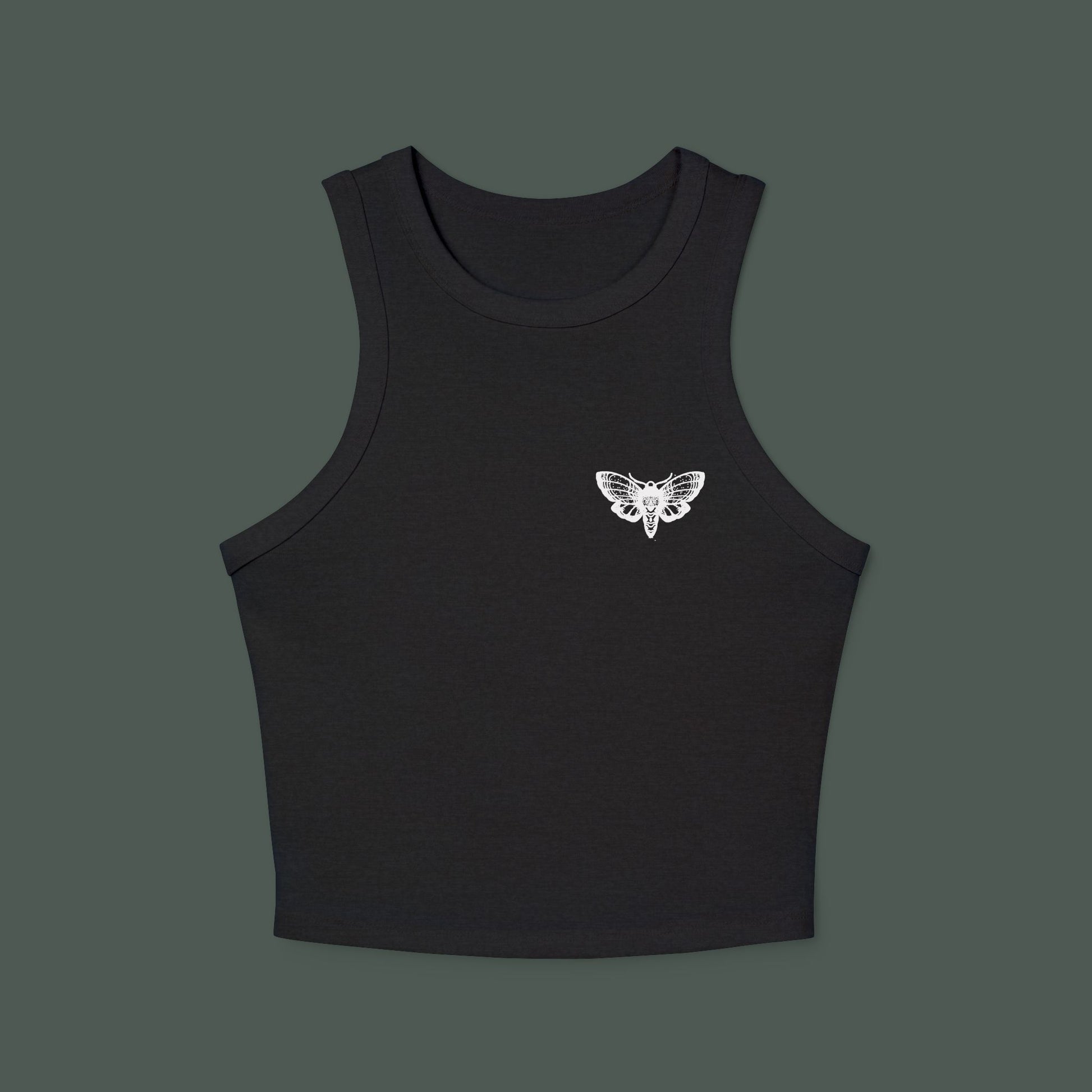 Women's Micro Rib Racer Tank Top, Summer Style, Casual Wear, Gift for Her, Eco-Friendly Fashion