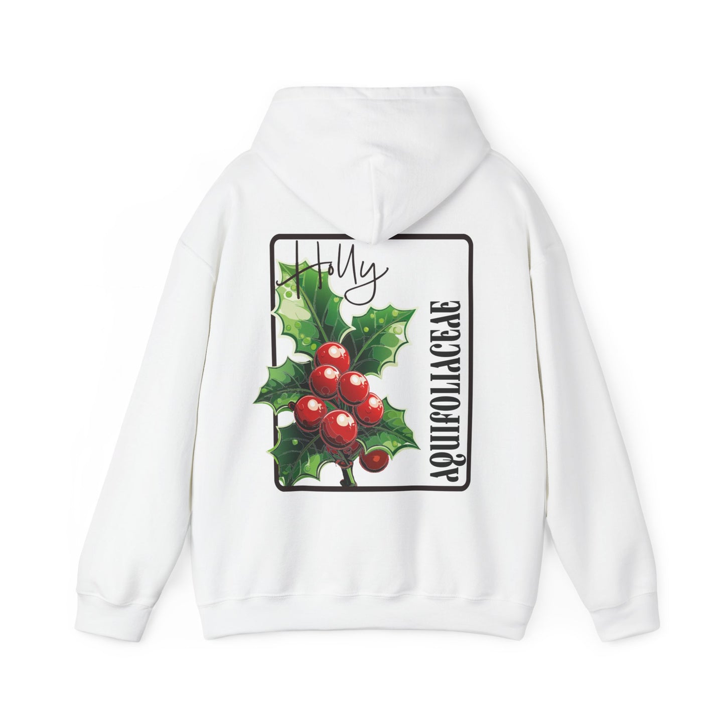 Holly Berry Christmas Hoodie - Unisex Heavy Blend™ Sweatshirt