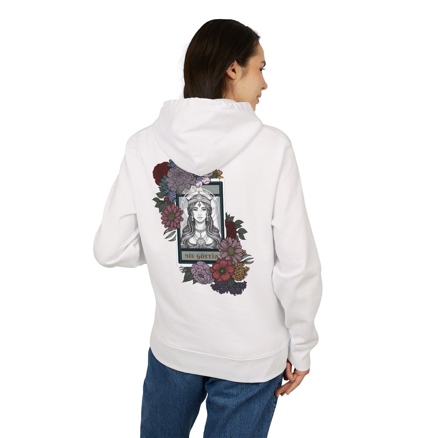 Mystical Floral Unisex Hoodie – Celebrate Your Unique Style