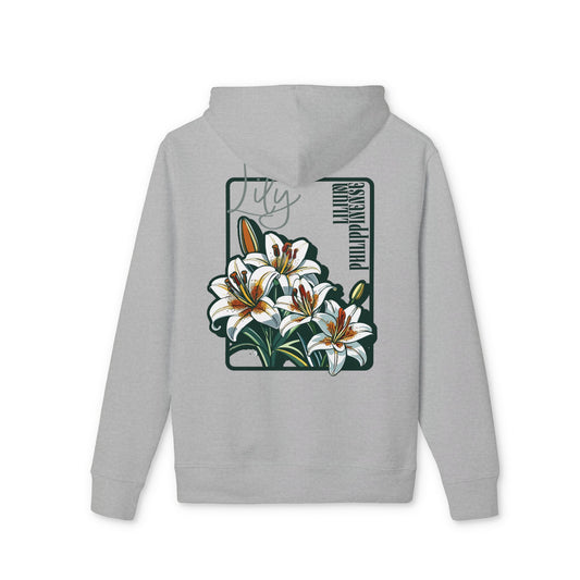 Floral Unisex Hoodie - Striking Lily Design for Nature Lovers "Lily"