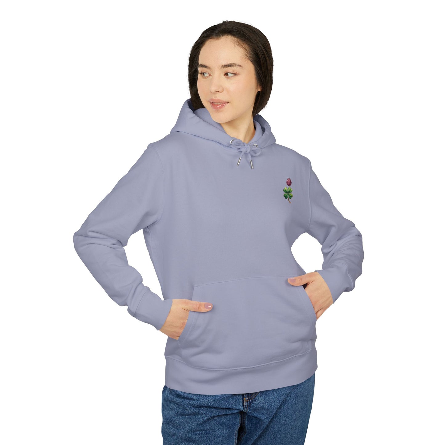 Floral Clover Design Hoodie for Nature Lovers "Clover"