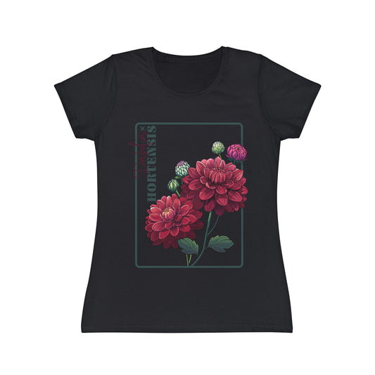 Floral Women's T-Shirt - Iconic Hydrangea Design for Nature Lovers