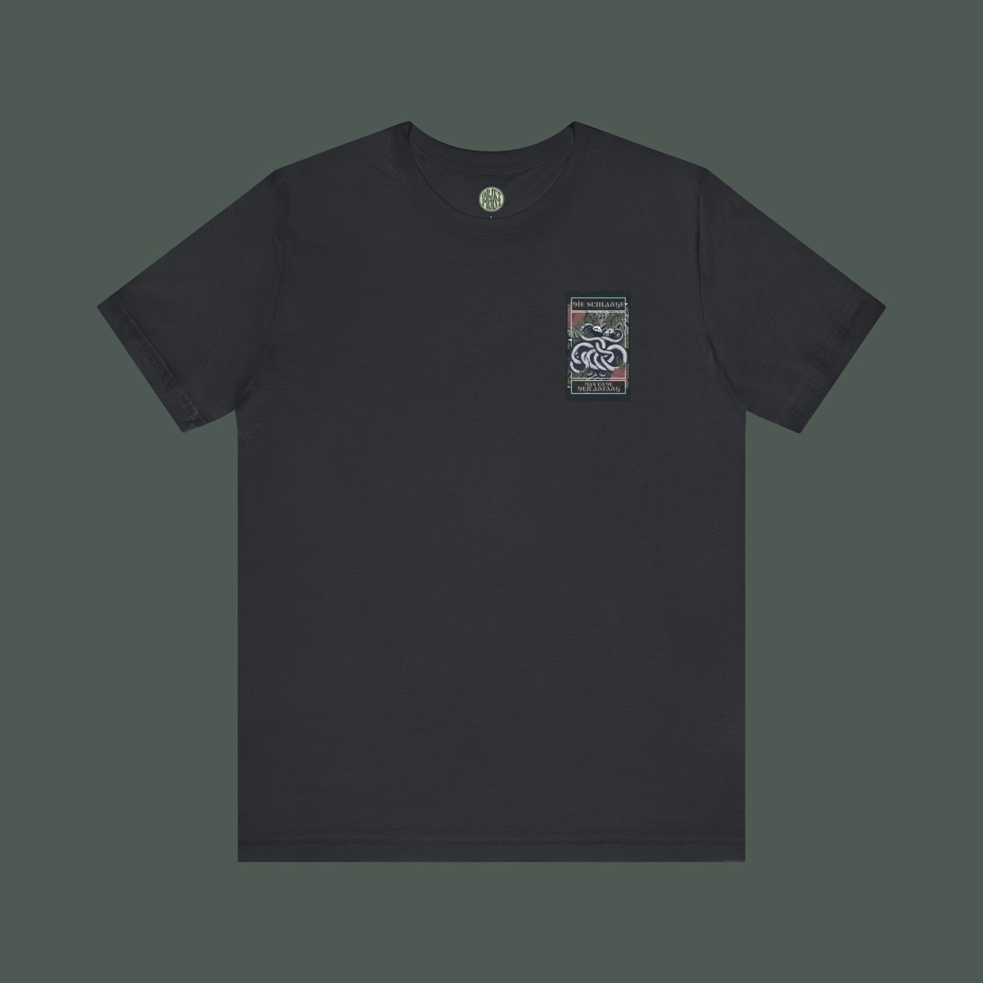 Unisex Graphic Tee, Artistic Snake Print T-Shirt, Cool Gift for Trendsetters, Casual Wear, Unique Fashion Style, Summer Essential