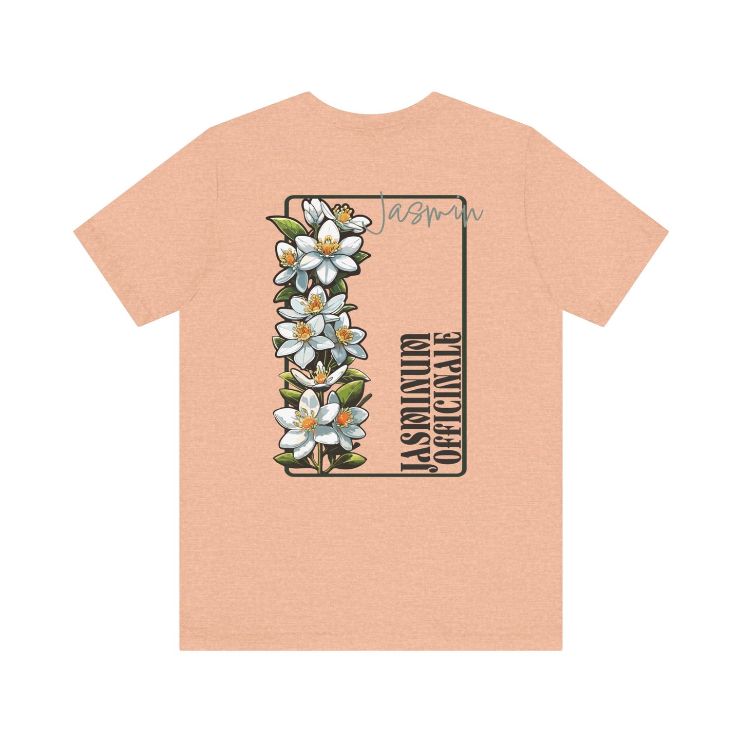 Floral Unisex Jersey Tee - 'La Spirituellement Officielle' Design