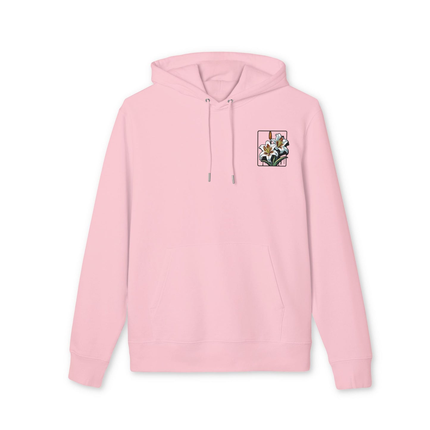 Floral Unisex Hoodie - Striking Lily Design for Nature Lovers "Lily"