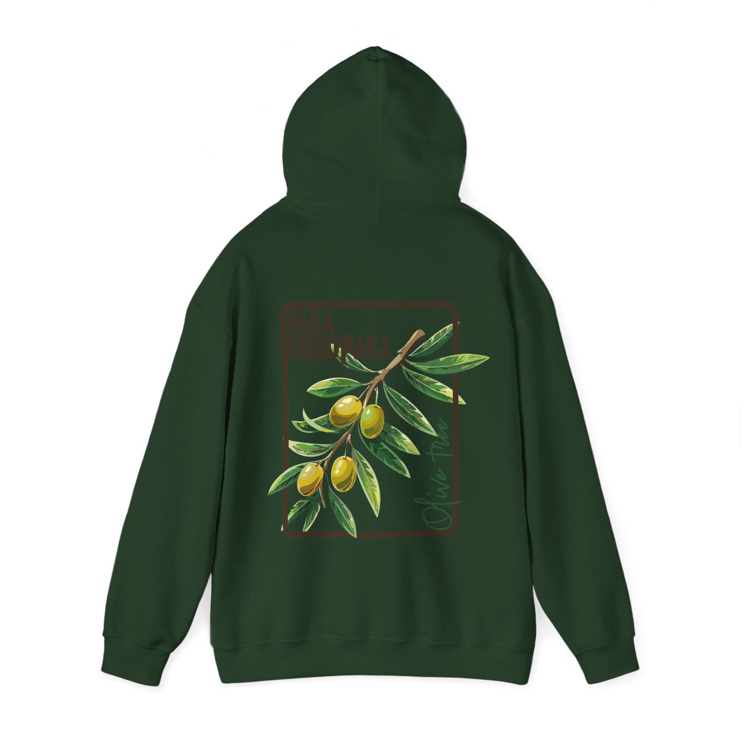 Olive Branch Graphic Hoodie - Unisex Heavy Blend™ Sweatshirt
