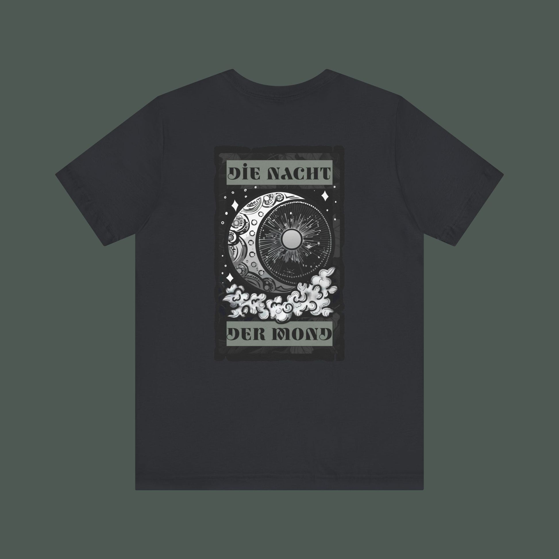 Celestial Dream Unisex Tee - Night Sky Graphic Tee, Moon Lovers Shirt, Unisex Fashion, Perfect Gift for Astrology Fans