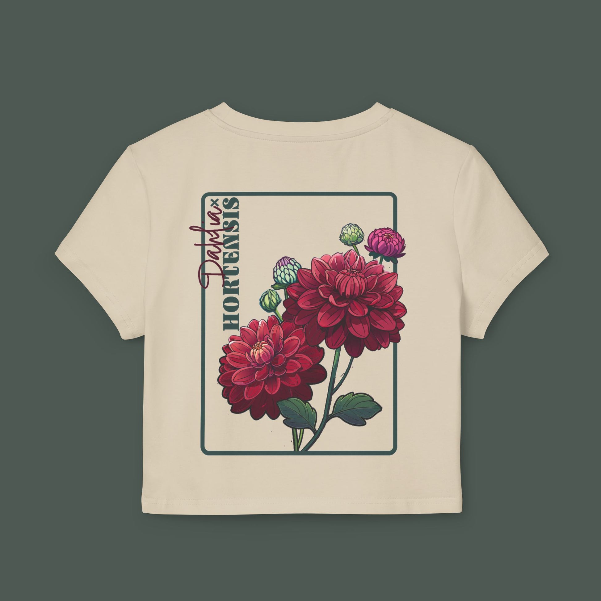 Feminine Floral Baby Tee, Cute Graphic Tee, Casual Summer Outfit, Gifts for Her, Vintage Floral Shirt, Spring Style