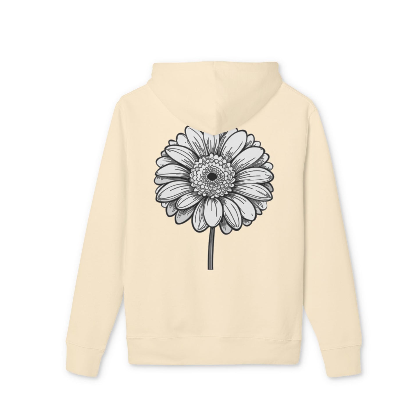 Groovy Flower Design Unisex Hoodie – Heavy Blend™ Sweatshirt for Casual Vibes